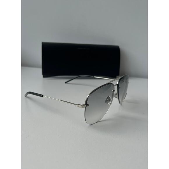 NEW Saint Laurent Classic SL 11M 005 Aviator Sunglasses - Picture 7 of 9